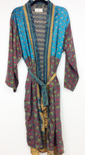 Load image into Gallery viewer, Vintage Sari Kimono Long