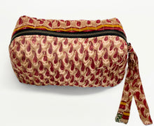 Load image into Gallery viewer, Vintage Sari Cosmetic Bag