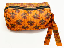 Load image into Gallery viewer, Vintage Sari Cosmetic Bag