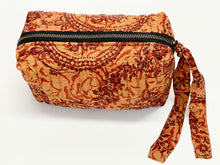 Load image into Gallery viewer, Vintage Sari Cosmetic Bag