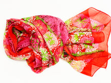 Load image into Gallery viewer, Pure Thin Silk Scarf