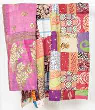 Load image into Gallery viewer, Kantha Quilt MINI