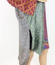 Load image into Gallery viewer, Vintage Silk Sari Long Shirt
