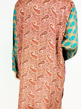 Load image into Gallery viewer, Vintage Silk Sari Long Shirt