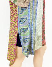 Load image into Gallery viewer, Vintage Silk Sari Long Shirt