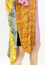 Load image into Gallery viewer, Vintage Silk Sari Long Shirt