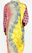 Load image into Gallery viewer, Vintage Silk Sari Long Shirt