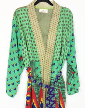 Load image into Gallery viewer, Vintage Sari Kimono Long