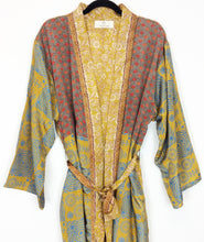 Load image into Gallery viewer, Vintage Sari Kimono Long
