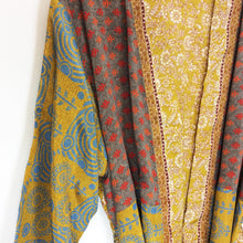 Load image into Gallery viewer, Vintage Sari Kimono Long