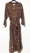 Load image into Gallery viewer, Vintage Sari Kimono Long