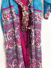 Load image into Gallery viewer, Vintage Sari Kimono Long