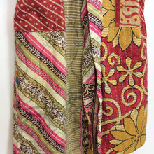 Load image into Gallery viewer, Vintage Sari Kantha Jacket/Robe