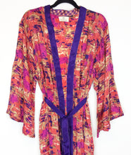 Load image into Gallery viewer, Vintage Sari Kimono Long