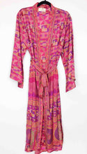 Load image into Gallery viewer, Vintage Sari Kimono Long