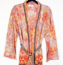 Load image into Gallery viewer, Vintage Sari Kimono Long