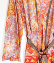Load image into Gallery viewer, Vintage Sari Kimono Long