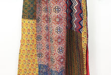 Load image into Gallery viewer, Ajrakh Kantha Robe