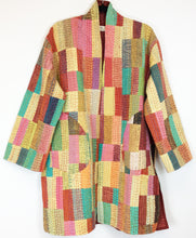 Load image into Gallery viewer, Stone Wash Kantha Jacket