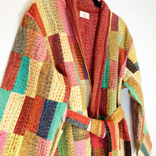 Load image into Gallery viewer, Stone Wash Kantha Jacket