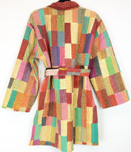 Load image into Gallery viewer, Stone Wash Kantha Jacket