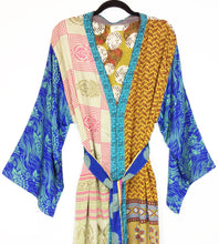 Load image into Gallery viewer, Vintage Sari Kimono Long
