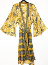 Load image into Gallery viewer, Vintage Sari Kimono Long