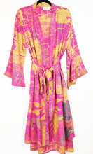 Load image into Gallery viewer, Vintage Sari Kimono Long