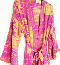 Load image into Gallery viewer, Vintage Sari Kimono Long