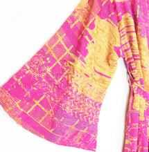 Load image into Gallery viewer, Vintage Sari Kimono Long