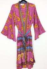 Load image into Gallery viewer, Vintage Sari Kimono Long