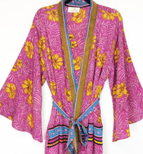 Load image into Gallery viewer, Vintage Sari Kimono Long