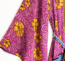 Load image into Gallery viewer, Vintage Sari Kimono Long
