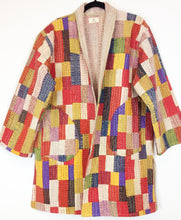 Load image into Gallery viewer, Stone Washed Kantha Jacket