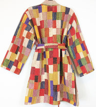 Load image into Gallery viewer, Stone Washed Kantha Jacket