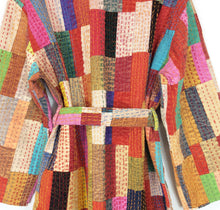 Load image into Gallery viewer, Stone Washed Kantha Jacket