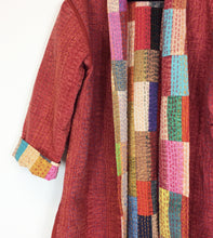 Load image into Gallery viewer, Stone Washed Kantha Jacket