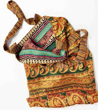 Load image into Gallery viewer, Vintage Silk Sari Tote