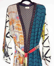 Load image into Gallery viewer, Vintage Sari Kimono Long