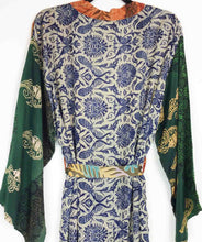 Load image into Gallery viewer, Vintage Sari Kimono Long