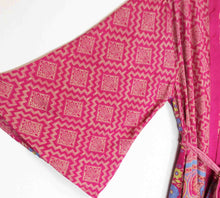 Load image into Gallery viewer, Vintage Sari Kimono Long