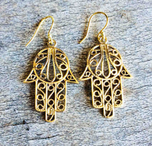 Load image into Gallery viewer, Brass Earrings