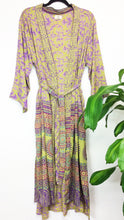 Load image into Gallery viewer, Vintage Sari Kimono Long