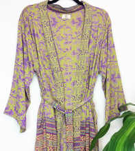 Load image into Gallery viewer, Vintage Sari Kimono Long