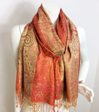 Load image into Gallery viewer, Silk Jamawar Scarf/Shawl