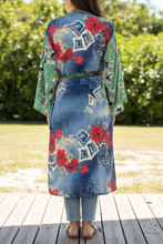 Load image into Gallery viewer, Vintage Sari Kimono Long
