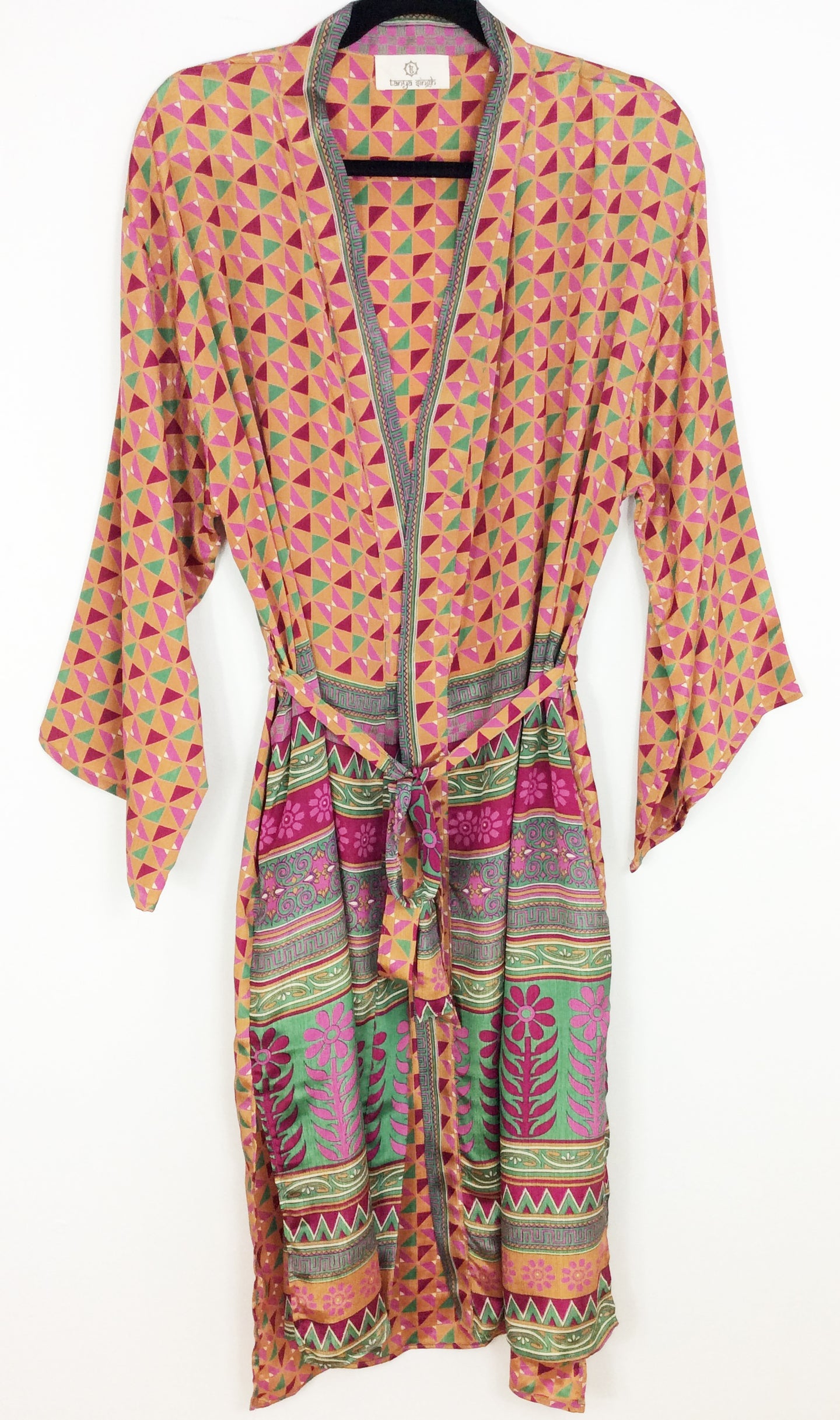 Vintage Sari Kimono Long