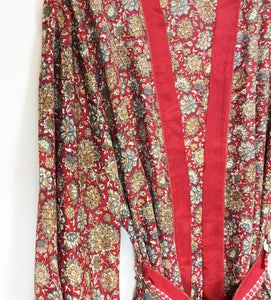 Vintage Sari Kimono Long