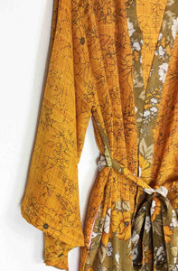 Vintage Sari Kimono Long