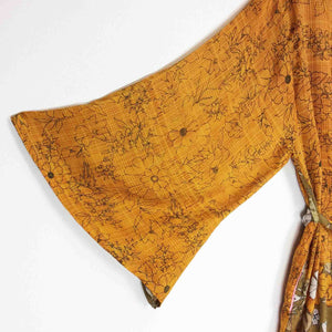 Vintage Sari Kimono Long